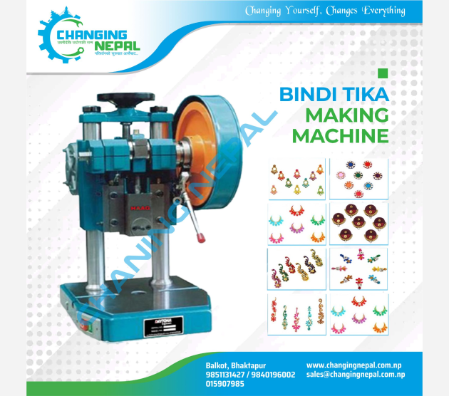Bindi Tika Making Machine